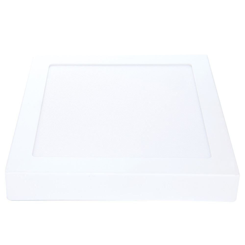 Painel Led Em Alum Nio Quadrado W De Sobrepor Bivolt K Branco