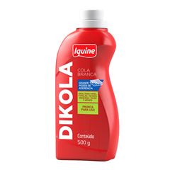 Adesivo PVA para Madeira Dikola Branca 500g - Ref. 39500009 - IQUINE