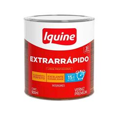 Verniz Alto Brilho Extrarrápido 900ml Incolor IQUINE / REF. 19100104