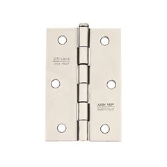 Dobradiça Aço 2.1/2 Cartela com 3 Unidades 850 Niquelada - Ref.91429 - SILVANA