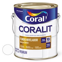 Fundo Nivelador Fosco Coralit 3,6L Branco CORAL / REF. 5203062 