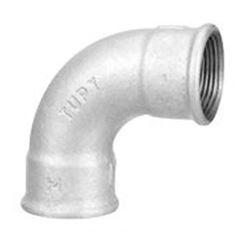 Curva Galvanizada 2.1/2 90 Graus Fêmea/Fêmea - Ref.122301133 - TUPY