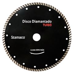Disco Diamantado 230mm Turbo Seco Tornado - Ref.4707 - STAMACO