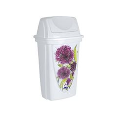 Lixeira Basculante 14 Litros de Plástico Decorativa - Ref.004741 - PLASUTIL