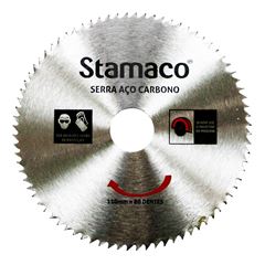 Disco de Serra para Madeira 80 Dentes Serramax 105x20mm STAMACO / REF. 2079
