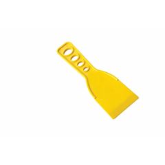 Espátula De PVC Lisa 6cm Amarelo MOMFORT / REF. 901060
