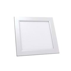 Painel LED18W de Embutir Bivolt Quadrado 4000K Branco DILUX / REF. DI02810