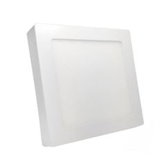 Painel LED 24W de Sobrepor Bivolt Quadrado 4000K Branco DILUX / REF. DI02841