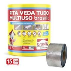 Fita Adesiva 10mx15cm Veda Tudo BRASILIT / REF. 0901.00089.0015PC