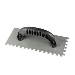 Desempenadeira em Aço 24x10cm Dentada com Cabo de Plástico DIMAX / REF. 1955538