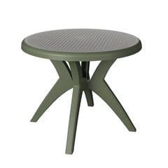 Mesa em Polipropileno 90cm Redonda Deluxe Verde FORTE PLÁSTICO / REF. 7894855232210