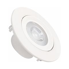 Spot LED Redondo em ABS 5W Bivolt para Embutir 4000K DILUX / REF. DI99268