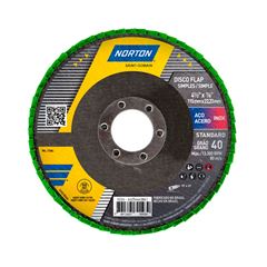 Disco de Lixa Grão 40 115mm Desbaste Flap R244 NORTON / REF. 66254443861
