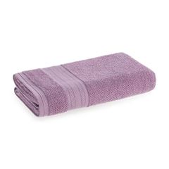 Toalha de Banho em Algodão 70x135cm Empire Lilás KARSTEN / REF. 3927432
