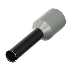 Terminal Ilhós Isolado 4,0mm Maleta com 20 Unidades Cinza ELETROMAR / REF. 93093