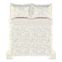 Kit Colcha Queen Algodão 3 Peças Natalie Branco KARSTEN / REF. 3429948