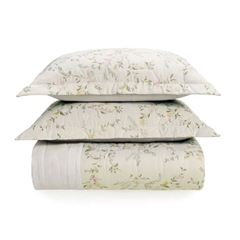 Kit Colcha Casal Algodão 3 Peças Natalie Branco KARSTEN / REF. 3428810