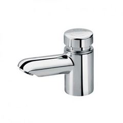 Torneira para Lavatório em Metal de Mesa Automática Pressmatic Cromado - Ref. 17160006 - DOCOL