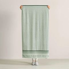 Toalha de Banho em Algodão 70x140cm Lumina Matcha KARSTEN / REF. 3928502