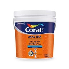 Impermeabilizante Acrílico 3,6KG Vedbem Imperall CORAL MACTRA / REF. 5859569