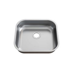 Cuba de Embutir Aço Inox 430 Fosca 40x34x14cm Ideal GHEL PLUS / REF. 10.02.30431
