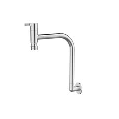 Torneira para Cozinha em Metal de Parede com Bica Alta 1/4V Artic Cromado DIMAR / REF. DMR01477