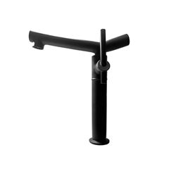 Torneira para Lavatório em Metal de Mesa Bica Alta Genova Preto SIGMA / REF. 40911210