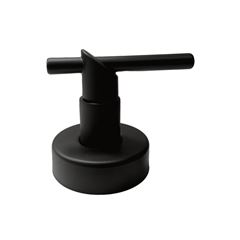 Acabamento para Registro em Metal 1/2 3/4 1 Genova Preto SIGMA / REF. 40913010