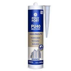 Adesivo Selante 360g PU 40 Polyfor Branco PULVITEC / REF.PU031