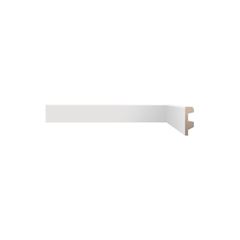 Rodapé Poliestireno 10x240 Tech Liso Branco BIANCOGRES / REF. TE1825B1