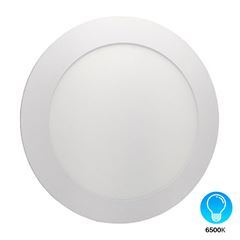 Painel LED 24W de Embutir Bivolt Redondo 6500k Branco DILUX / REF. DI03716