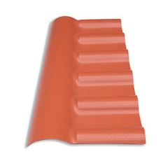 Cumeeira de Pvc 0,88m Colonial Articulada Cerâmica NORTELIT / REF. PA.00099487