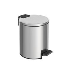 Lixeira em Aço Inox com Pedal Loop 3L Polido e Balde Interno TRAMONTINA / REF. 94547003