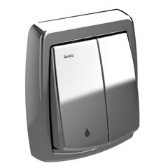 Acabamento para Válvula em Metal Box Select Cromado QUALIZ / REF. 90987464006