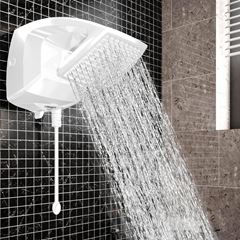 Chuveiro Eletrônico Futura Com Resistência Blindada 7500W 220V Branco LORENZETTI / REF. 7531305