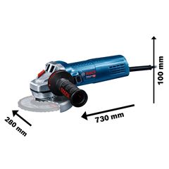 Esmerilhadeira Angular GWS 9-125 S 5 Polegadas 900W 220V BOSCH / REF. 06013A92E0-000