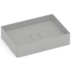 Cuba de Apoio Retangular 36x51cm Terra T6 Branca ROCA / REF. A32787Z000