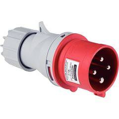 Plug Móvel Industrial Macho 3P+T 32A 380-415V 6H IP44 TRAMONTINA / REF. 56255033