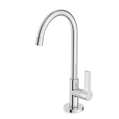 Torneira para Lavatório em Metal de Mesa com Bica Alta Lix Cromada CELITE / REF. B5001F7CRB