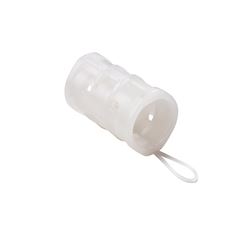 Luva de Pressão PVC 20mm para Eletroduto Corrugado Transparente TRAMONTINA / REF.  57505011