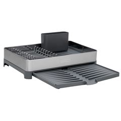 Escorredor de Aço e Prolipropileno para 9 Pratos Plurale Grafite TRAMONTINA/ REF. 61537/300