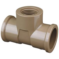 Tê Soldável com Rosca em PVC 20mmx1/2 Pol. FORTLEV / REF. 10472014