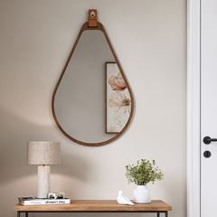 Espelheira MDF 50x76 Gota Freijó MGM / REF. 22468.43