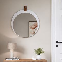 Espelheira MDF 60x60 Lua Branca MGM / REF. 22468.43.2