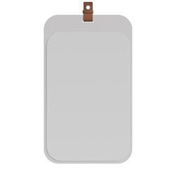 Espelheira MDF 48X80,5 Monet Branca MGM / REF. 22470.2