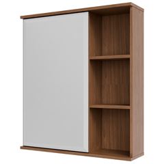 Espelhadeira MDF Treviso 62,6 x 55,8cm Café MGM / REF. 887.43