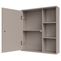 Espelhadeira MDF Treviso 62,6 x 55,8cm Cappuccino MGM / REF. 887.49