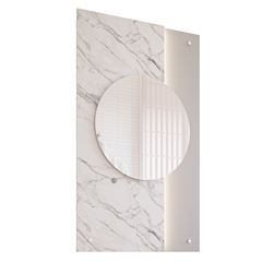 Painel MDF Londres 70cm Platina Calacata MGM / REF. 32458.66