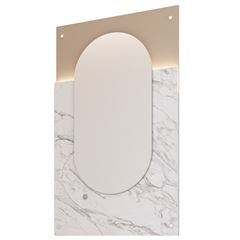 Painel MDF Gales 70cm Cappuccino Calacata MGM / REF. 32460.67