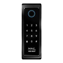 Fechadura Digital de Sobrepor Smart Lock com Biometria SL140B Preto Fosco PAPAIZ / REF. 0560140BPR